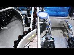 SUS304 6000BPH 30ml dây chuyền sản xuất nhấp xi-rô Máy nhấp chất lỏng CE