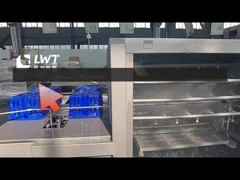 Máy giặt phun nước cao cho bán hàng nhựa Thẻ giỏ Thẻ trứng Thẻ thùng giặt đường hầm