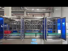 2600BPH Dòng sản xuất chất tẩy rửa chất lỏng