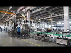 Đường đổ đầy hoàn toàn tự động 10L trống cho các bộ phận nhựa - tải tự động, cân, nắp