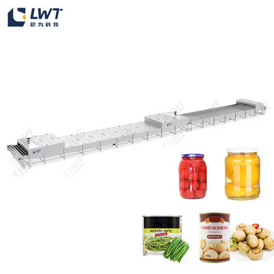 Máy khử trùng tự động Máy khử trùng trái cây đóng hộp 220V / 380v / 120v
