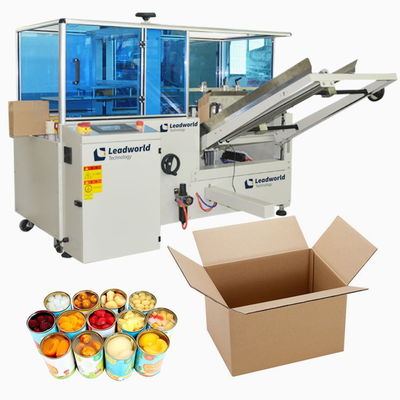 Máy đóng gói cuối dòng Máy mở gói hộp tự động Máy dựng vỏ