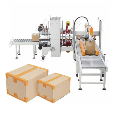 LWT gói dây chuyền tự động bên trên và bên dưới hộp hộp hộp vỏ Taper máy niêm phong cho hộp nhỏ
