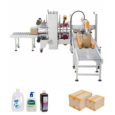 Golden Supplier Custom Manual Type Sealing Box Semi Automatic Carton Box Tape Sealing Packing Machine Máy đóng gói