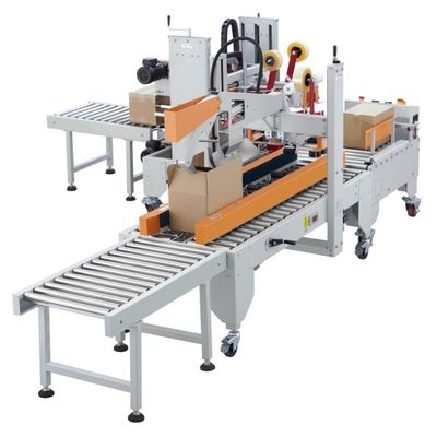 Kết thúc của dòng đóng gói máy móc gói trái bên phải hộp Carton Máy niêm phong