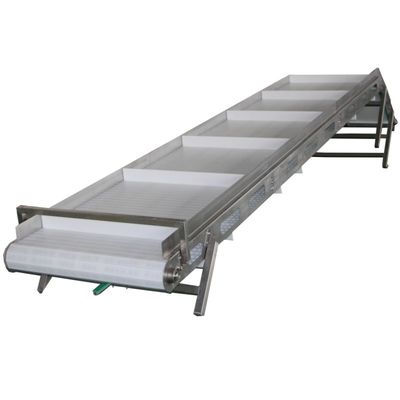 Công nghiệp thực phẩm vận chuyển dây chuyền nghiêng nhựa bảng trên hệ thống vận chuyển chuỗi