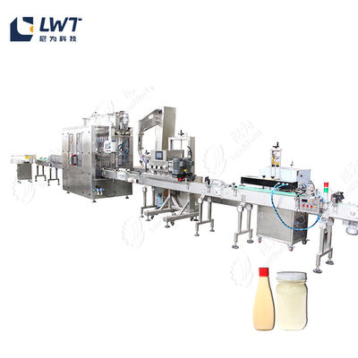 Đơn vị hoàn toàn tự động Salad Dressing LINE sản xuất nước sốt
