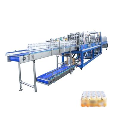 Máy đóng gói tự động tốc độ cao dòng PE loại phim co lại kéo dài cho nước uống đóng chai