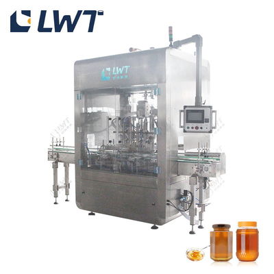 Máy làm đầy nước sốt hoàn toàn tự động 6 đầu