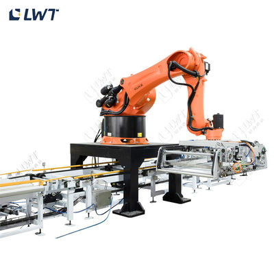 hệ thống robot palletizing máy palletizing tự động