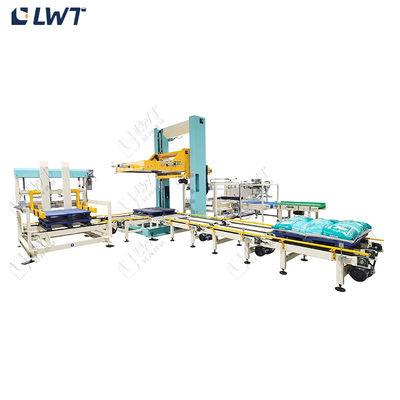 Máy đóng gói hệ thống Palletizer Case Carton Bag Case Packing Palletizer
