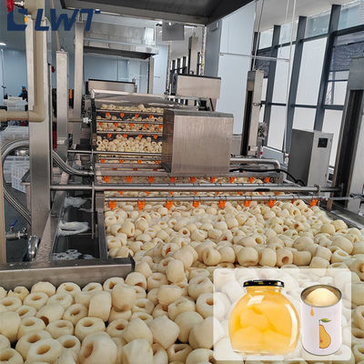 Dòng sản xuất trái cây đóng hộp PLC Dòng chế biến lê đóng hộp