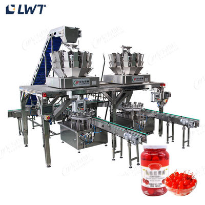 Leadworld dây chuyền sản xuất trái cây đóng hộp cho hộp Cherry