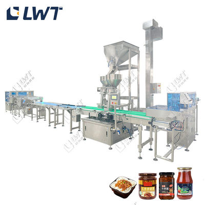 2400bph Boxed Chickpea Filling Dòng sản xuất CE