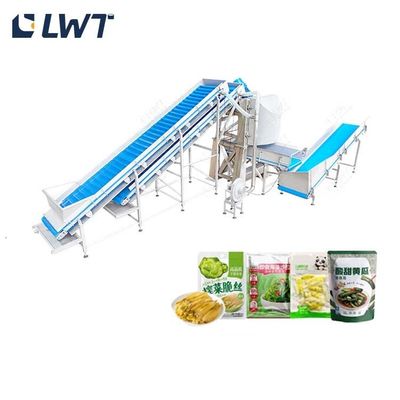 Đường dây sản xuất thực phẩm chuẩn bị sẵn Thiết bị chế biến thực phẩm sẵn dùng hoàn toàn tự động