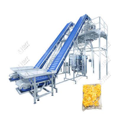 Hệ thống cân và chiết rót túi tự đứng bằng nhựa LWT, máy chiết rót túi cân 14 đầu